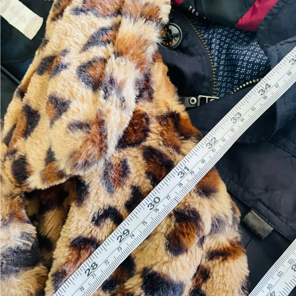 Altar'd State Leopard Print Faux Fur Coat in Brown and Black - Picture 12 of 13